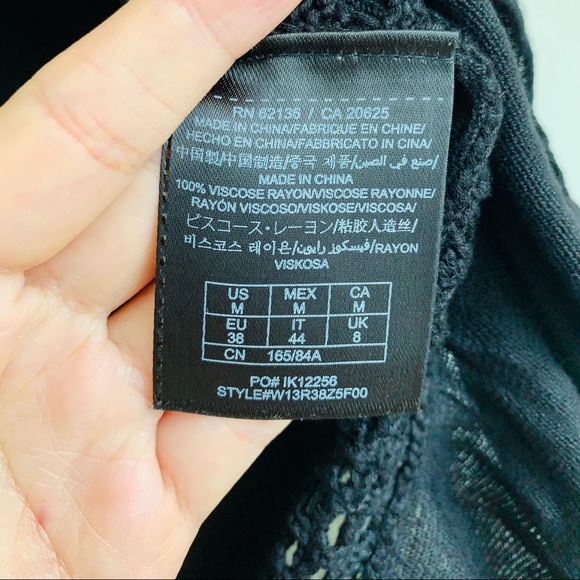 GUESS half sleeve cardigan w knit details M - Picture 4 of 4